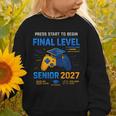 Senior Class Of 2027 Back To School Gamer Senior 2027 Graphic Toddler Sweatshirt