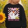 Silly Goose Second Grade Back To School Coquette Girly Graphic Toddler Sweatshirt Silly Goose Second Grade Back To School Coquette Girly Graphic Toddler Sweatshirt