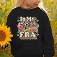 In My Sixth Grade Era Retro 6th Grade Back To School Graphic Toddler Sweatshirt