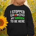 I Stopped Growing My Garden Back To School Gamer Tee Graphic Toddler Sweatshirt I Stopped Growing My Garden Back To School Gamer Tee Graphic Toddler Sweatshirt