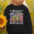 Students Delivery Specialist Back To School Bus Driver Graphic Toddler Sweatshirt Students Delivery Specialist Back To School Bus Driver Graphic Toddler Sweatshirt