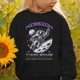 Third Grade Back To School Space Rocket Astronaut Graphic Toddler Sweatshirt