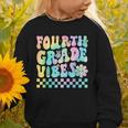 Tie Dye 4th Grade Vibes Fourth Grade Retro Back To School Graphic Toddler Sweatshirt Tie Dye 4th Grade Vibes Fourth Grade Retro Back To School Graphic Toddler Sweatshirt