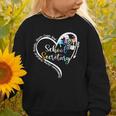 Tie Dye Heart School Secretary Life Tee Cute Back To School Graphic Toddler Sweatshirt Tie Dye Heart School Secretary Life Tee Cute Back To School Graphic Toddler Sweatshirt