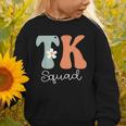 TK Squad Groovy Women Appreciation Day Hello Back To School Graphic Toddler Sweatshirt TK Squad Groovy Women Appreciation Day Hello Back To School Graphic Toddler Sweatshirt