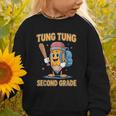 Tung Tung Sahur 2nd Grade Italian Brainrot Back To School Graphic Toddler Sweatshirt Tung Tung Sahur 2nd Grade Italian Brainrot Back To School Graphic Toddler Sweatshirt