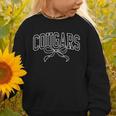 Vintage Cougars Back To School Team Spirit Graphic Toddler Sweatshirt Vintage Cougars Back To School Team Spirit Graphic Toddler Sweatshirt