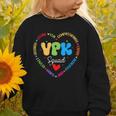 VPK Squad First Day Of VPK Back To School Graphic Toddler Sweatshirt VPK Squad First Day Of VPK Back To School Graphic Toddler Sweatshirt
