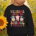 Welcome Back To School Cafeteria Worker Lunch Lady Graphic Toddler Sweatshirt Welcome Back To School Cafeteria Worker Lunch Lady Graphic Toddler Sweatshirt