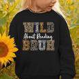 Wild About Reading Kid Love Wild Animal Books Back To School Graphic Toddler Sweatshirt Wild About Reading Kid Love Wild Animal Books Back To School Graphic Toddler Sweatshirt
