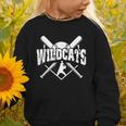 Wildcats Baseball Back To School Spirit Graphic Toddler Sweatshirt