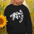 Wildcats High School Spirit Fan Team Back To School Graphic Toddler Sweatshirt Wildcats High School Spirit Fan Team Back To School Graphic Toddler Sweatshirt