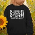 Wildcats School Spirit Fan Team Back To School Graphic Toddler Sweatshirt Wildcats School Spirit Fan Team Back To School Graphic Toddler Sweatshirt