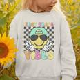 1st Grade Vibes Smile Face Back To School First Grade Graphic Toddler Sweatshirt 1st Grade Vibes Smile Face Back To School First Grade Graphic Toddler Sweatshirt