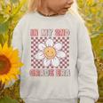 In My 2nd Grade Era Cute Groovy Second Grade Back To School Graphic Toddler Sweatshirt In My 2nd Grade Era Cute Groovy Second Grade Back To School Graphic Toddler Sweatshirt
