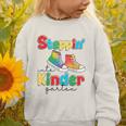 Back To School Girls Boys First Day Of Kindergarten Graphic Toddler Sweatshirt Back To School Girls Boys First Day Of Kindergarten Graphic Toddler Sweatshirt