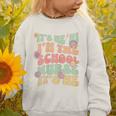 Back To School Nurse It's Me Hi I'm The School Nurse Graphic Toddler Sweatshirt Back To School Nurse It's Me Hi I'm The School Nurse Graphic Toddler Sweatshirt