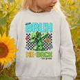 Bruh We Back 1st Grade Back To School Gamer Dabbing Boy Kids Graphic Toddler Sweatshirt Bruh We Back 1st Grade Back To School Gamer Dabbing Boy Kids Graphic Toddler Sweatshirt