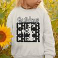 Bulldogs Cheer Back To School Cheerleading Spirit Graphic Toddler Sweatshirt Bulldogs Cheer Back To School Cheerleading Spirit Graphic Toddler Sweatshirt