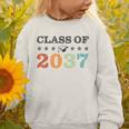 Class Of 2037 Grow With Me Back To School Graduation Graphic Toddler Sweatshirt Class Of 2037 Grow With Me Back To School Graduation Graphic Toddler Sweatshirt
