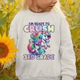 Crush 3rd Grade Girls Back To School Unicorn First Day Cute Graphic Toddler Sweatshirt Crush 3rd Grade Girls Back To School Unicorn First Day Cute Graphic Toddler Sweatshirt