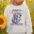 Crush Kindergarten Girls Back To School Unicorn First Day Graphic Toddler Sweatshirt Crush Kindergarten Girls Back To School Unicorn First Day Graphic Toddler Sweatshirt