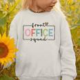 Cute Front Office Squad Secretary Admin Back To School Women Graphic Toddler Sweatshirt Cute Front Office Squad Secretary Admin Back To School Women Graphic Toddler Sweatshirt