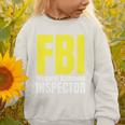 FBI Frequent Bathroom Inspector Back To School Graphic Toddler Sweatshirt FBI Frequent Bathroom Inspector Back To School Graphic Toddler Sweatshirt