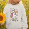 Feeling Goosey In 5th Grade Silly Goose Back To School Graphic Toddler Sweatshirt
