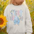 First Grade Coquette Bow Pencil First Day Back To School Performance Graphic Toddler Sweatshirt First Grade Coquette Bow Pencil First Day Back To School Performance Graphic Toddler Sweatshirt