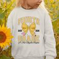 Fourth Grade Back To School First Day Pencil Bow 2025 Girls Graphic Toddler Sweatshirt Fourth Grade Back To School First Day Pencil Bow 2025 Girls Graphic Toddler Sweatshirt