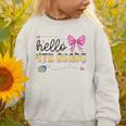 Hello 4th Grade Girls Coquette Fourth Grade Back To School Graphic Toddler Sweatshirt Hello 4th Grade Girls Coquette Fourth Grade Back To School Graphic Toddler Sweatshirt