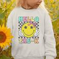 Hello Pre-K Coquette Bow Back To School Preschool Girl Graphic Toddler Sweatshirt Hello Pre-K Coquette Bow Back To School Preschool Girl Graphic Toddler Sweatshirt