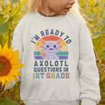 I'm Ready To Axolotl Questions In 1st Grade Back To School Graphic Toddler Sweatshirt I'm Ready To Axolotl Questions In 1st Grade Back To School Graphic Toddler Sweatshirt