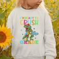 I'm Ready To Crush 3rd Grade Dinosaur Back To School Graphic Toddler Sweatshirt I'm Ready To Crush 3rd Grade Dinosaur Back To School Graphic Toddler Sweatshirt