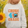 I'm Ready To Crush 4th Grade Hockey Kids Back To School Premium Tri-Blend Graphic Toddler Sweatshirt I'm Ready To Crush 4th Grade Hockey Kids Back To School Premium Tri-Blend Graphic Toddler Sweatshirt