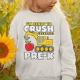 I'm Ready To Crush Pre-K Excavator Back To School Boys Graphic Toddler Sweatshirt I'm Ready To Crush Pre-K Excavator Back To School Boys Graphic Toddler Sweatshirt