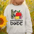 Kindergarten Dude Student Kindergarten Squad Back To School Graphic Toddler Sweatshirt