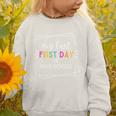 My Last First Day Of High School Back To School Premium Tri-Blend Graphic Toddler Sweatshirt