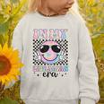 In My Librarian Era Groovy Tie Dye Back To School Graphic Toddler Sweatshirt