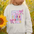 Little Miss Kindergarten Kids Girls Coquette Back To School Graphic Toddler Sweatshirt Little Miss Kindergarten Kids Girls Coquette Back To School Graphic Toddler Sweatshirt