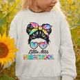 Little Miss Preschool First Day Back To School Girls Kids Graphic Toddler Sweatshirt Little Miss Preschool First Day Back To School Girls Kids Graphic Toddler Sweatshirt