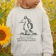 Naive Horse Doodle Back To School Gallop Homework Art Graphic Toddler Sweatshirt