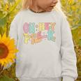 Oh Hey Pre-K Groovy Retro First Day Back To School Graphic Toddler Sweatshirt Oh Hey Pre-K Groovy Retro First Day Back To School Graphic Toddler Sweatshirt