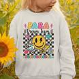 Para Dream Team Paraprofessional First Day Back To School Graphic Toddler Sweatshirt Para Dream Team Paraprofessional First Day Back To School Graphic Toddler Sweatshirt