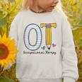 Pediatric Occupational Therapy Paper Pencil Back To School Graphic Toddler Sweatshirt