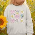 Retro Groovy Back To School Coquette First Day Of School Graphic Toddler Sweatshirt Retro Groovy Back To School Coquette First Day Of School Graphic Toddler Sweatshirt
