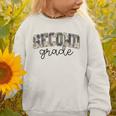 Retro Second Grade Camo Back To School Girls Boys 2nd Grade Graphic Toddler Sweatshirt Retro Second Grade Camo Back To School Girls Boys 2nd Grade Graphic Toddler Sweatshirt