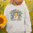 Seventh Grade Dream Team 1st Day Of 7th Grade Back To School Graphic Toddler Sweatshirt