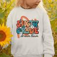 Sixth Grade Dream Team 1st Day Of 6th Grade Back To School Graphic Toddler Sweatshirt